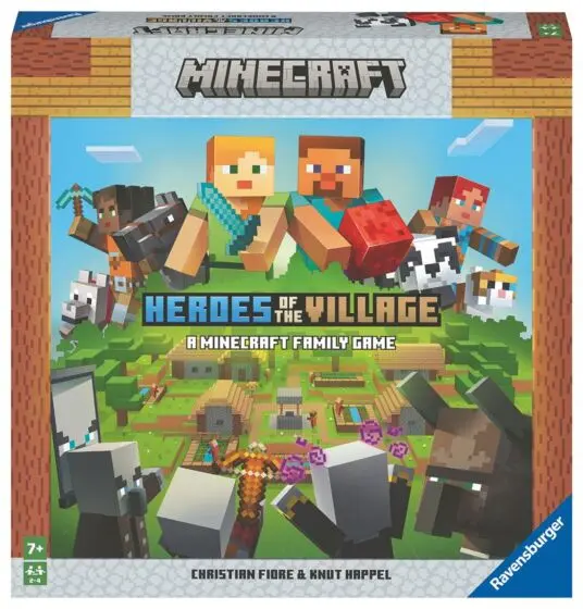 Minecraft Heroes of the Village - et Minecraft familiespill