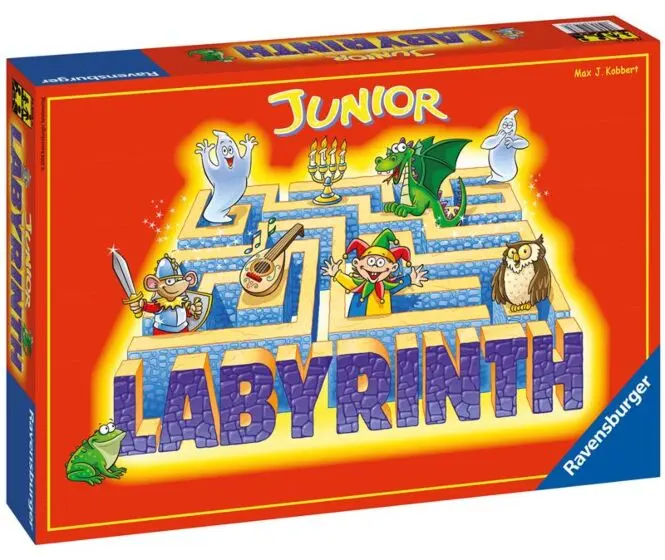 Ravensburger Labyrinth Junior barnespill - morsomt strategispill