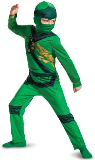 LEGO Ninjago kostyme Medium - 7-8 år - Lloyd
