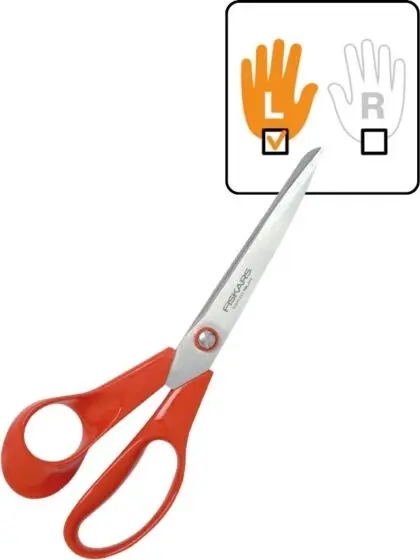 Fiskars klassisk saks for venstrehånd til universalbruk - 21 cm