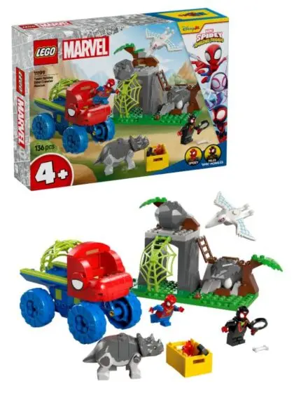 LEGO Super Heroes 11199 Marvel Team Spidey: Dino-truck til unnsetning