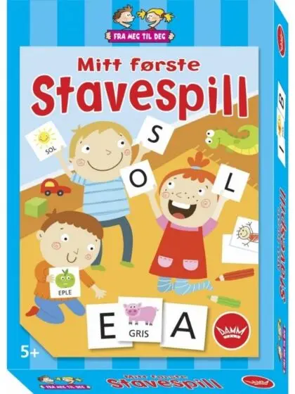 Mitt første stavespill - fra meg til deg barnespill