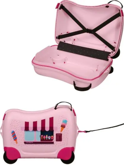 Samsonite Dream2go barnekoffert - rosa isbil