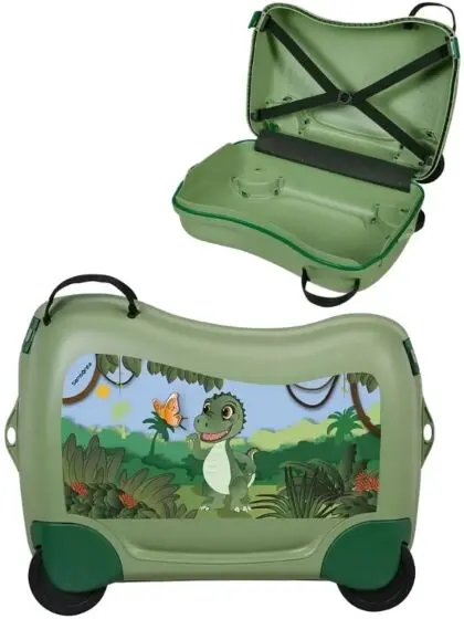 Samsonite Dream2go barnekoffert - jungel dinosaur