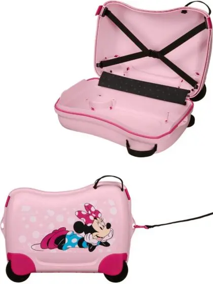 Samsonite Dream2go barnekoffert - rosa med Minni Mus