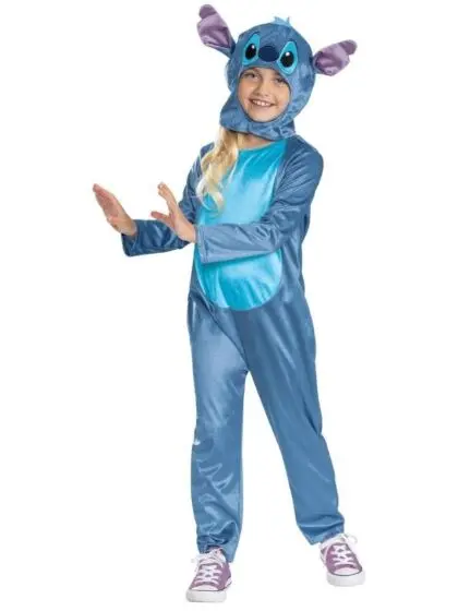 Disney Stitch Deluxe kostyme - 5-6 år - 116 cm