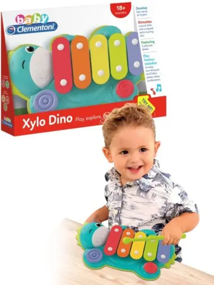 Clementoni Baby Dinosaur Xylofon