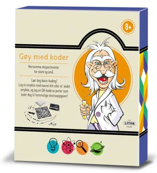 Gøy med koder eksperimentsett - lær deg basis-koding - fra 8+