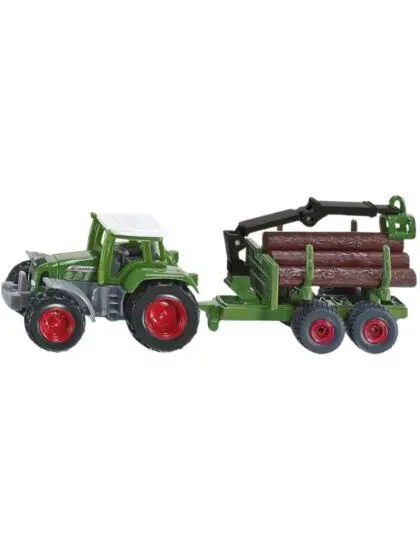 SIKU Fendt traktor med tømmerhenger