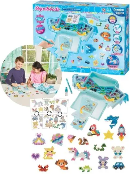Aquabeads Design Factory - med 1500 vannperler i 48 ulike farger