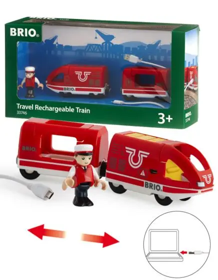 BRIO World Oppladbart tog 33746 - med 1 figur