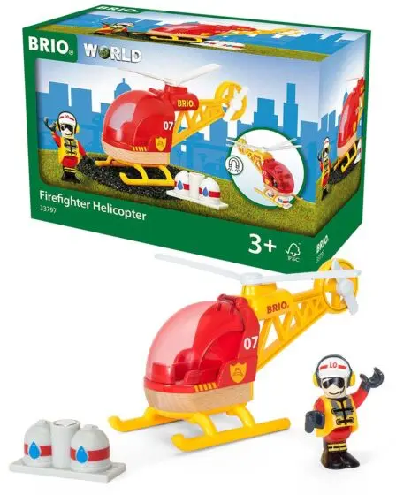 BRIO Brannhelikopter 33797