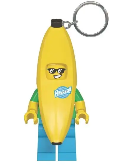 LEGO Banana Guy nøkkelring med LED-lys