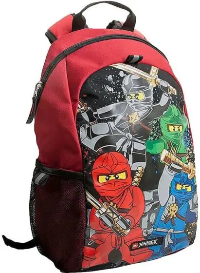 LEGO Ninjago Team ryggsekk 13L - svart og rød