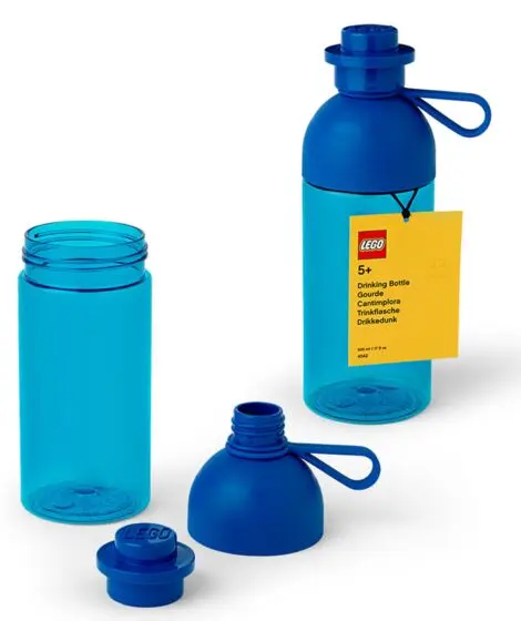 LEGO hydration bottle 0,5L - transparent Bright Blue