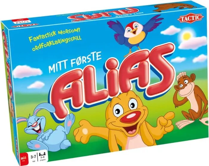 Mitt Første Alias - ordforklaringsspill for de yngste spillerne