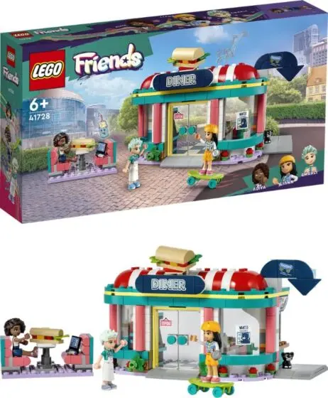 LEGO Friends 41728 Diner i sentrum av Heartlake