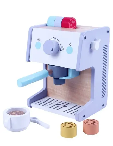 EduFun Deluxe kaffemaskin i tre med tilbehør