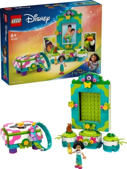 LEGO Disney Classic 43239 Encanto Mirabels bilderamme og smykkeskrin