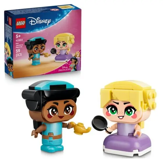 LEGO Disney Princess 43303 Miniatyrer av Sjasmin og Rapunsel
