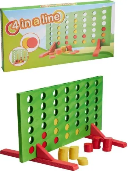 4 på rad - klassisk brettspill i tre for hele familien