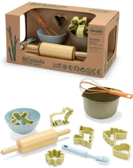 Dantoy BIO bakesett - laget i svanemerket bioplast - 11 deler