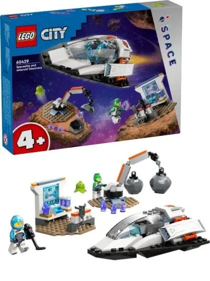 LEGO City Space 60429 Romskip og asteroidefunn