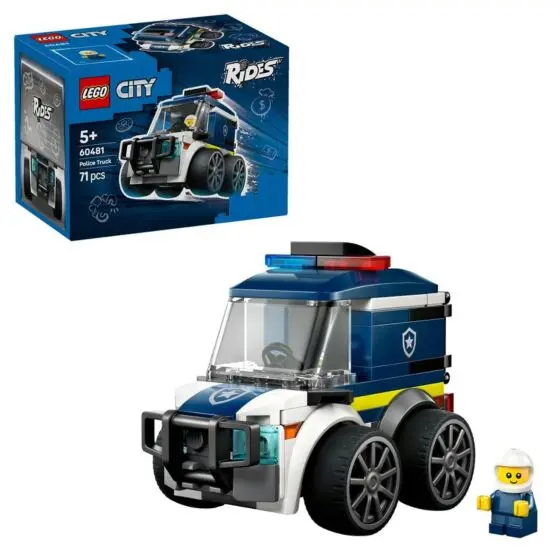 LEGO City 60481 Kjøretøy – politikjøretøy