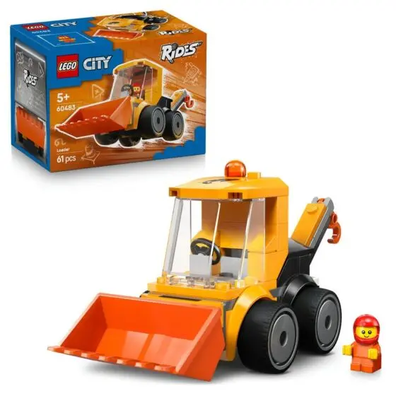 LEGO City 60483 Kjøretøy – hjullaster med kran