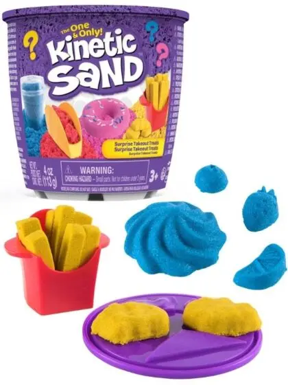 Kinetic Sand Tasty Treats Surprise – lekesett med sand og overraskelse