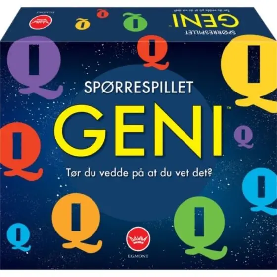 Geni spørrespill - tør du vedde på at du vet det?
