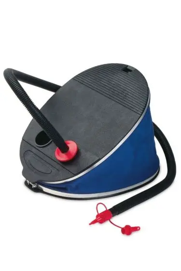 Intex Giant Bellows fotpumpe med 3 munnstykker - 30 cm