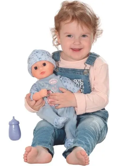 Baby Annabell Little Alexander guttedukke med myk kropp og sovende øyne - 36 cm