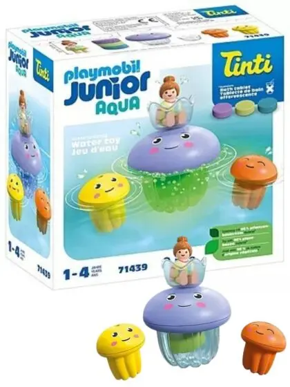 Playmobil Junior - Junior & Tinti Colorful Jellyfish Family - 71439