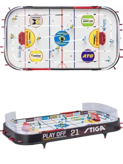 Stiga Hockeyspill Play Off 21 - Sverige-Finland bordhockeyspill - 96x50 cm