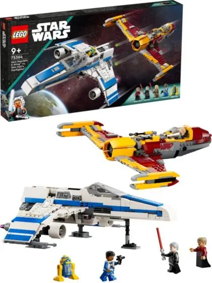 LEGO Star Wars 75364 Den nye republikkens E-Wing mot Shin Hatis Starfighter