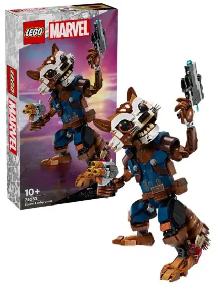 Rocket og Groot som liten 76282