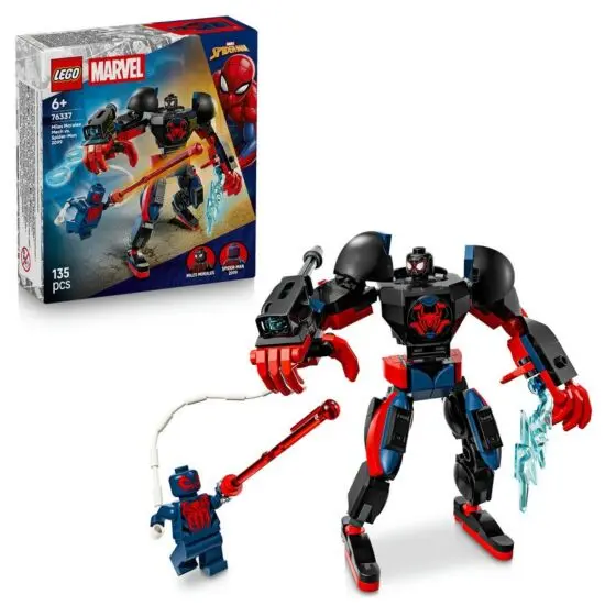 Miles Morales-robot mot Spider-Man 2099 76337