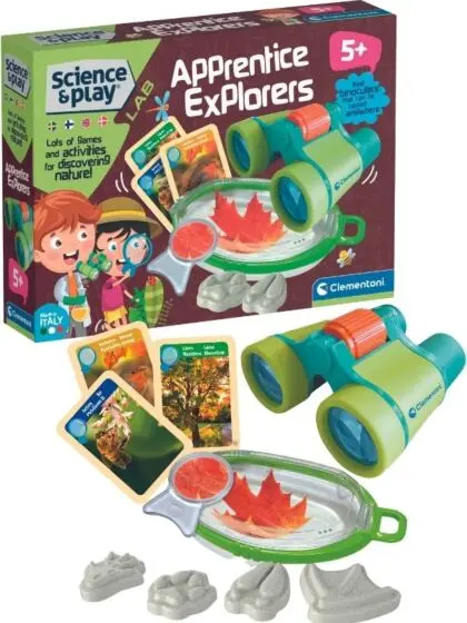 Clementoni Science and Play Lab Apprentice Explorers vitenskapssett - Oppdag naturen
