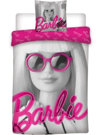 Barbie Sengesett i bomull - 140 x 200 cm