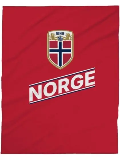 NFF Norge Landslag pledd 120x150 cm