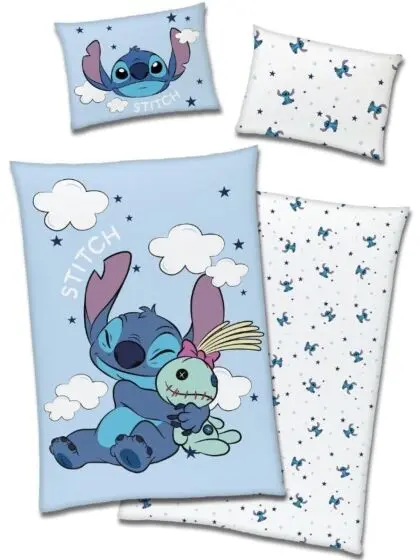 Disney Stitch Clouds sengesett 140 x 200 cm - 100% bomull