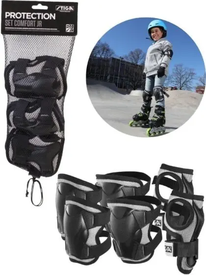 Stiga Protection Set Comfort JR - beskyttelsessett str. M (6–9 år)