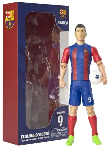 Fotball Samlefigur Robert Lewandowski - FC Barcelona 20 cm