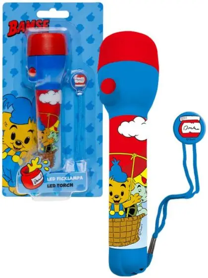 Bamse LED lommelykt - 16 cm