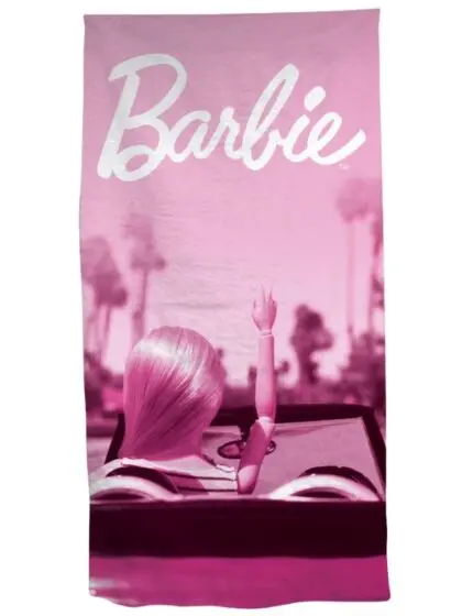 Barbie håndkle - 70 x 140 cm