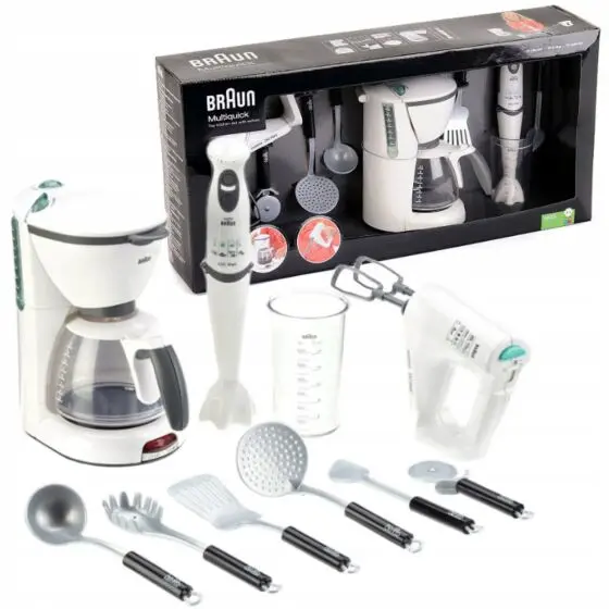Braun Kitchen Set - kaffetrakter, stavmikser og visp