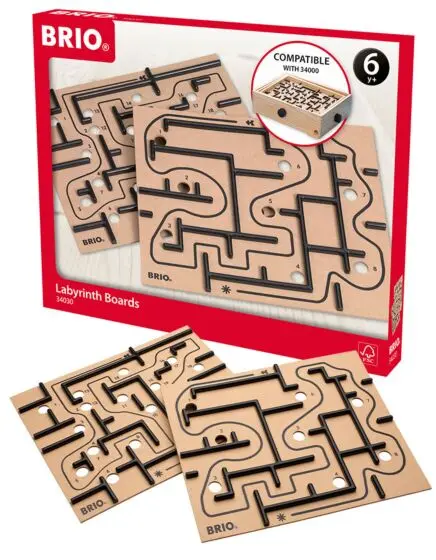 BRIO labyrint brett 2 pk - ekstra brett til BRIO labyrint