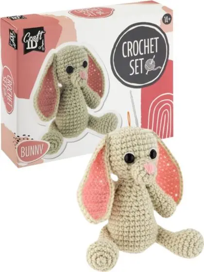 Amigurumi heklesett - Kanin