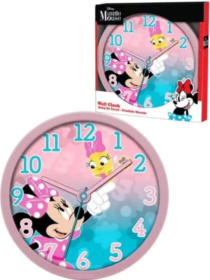 Disney Minni Mus veggklokke - 24 cm